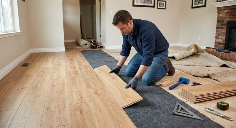 Laminate Floor Remodeling in Rockledge, FL