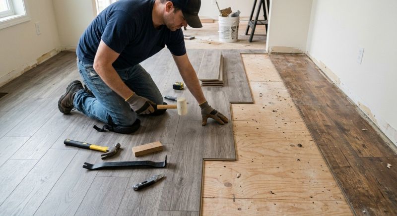 Laminate Floor Replacement in Cocoa, FL