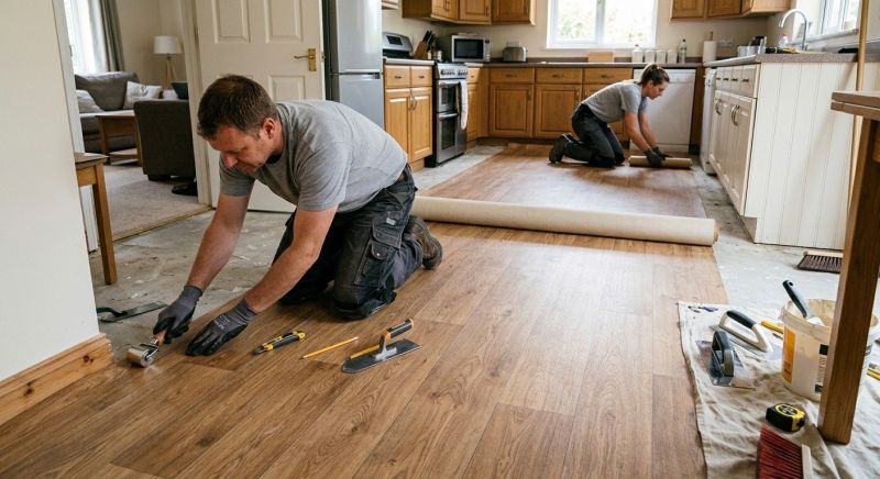 Linoleum Floor Installation in Rockledge, FL