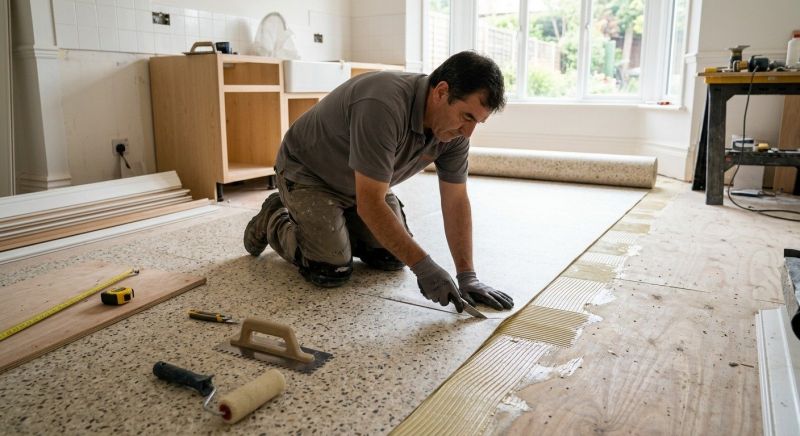 Linoleum Floor Installation in Melbourne, FL