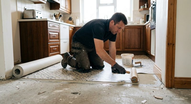 Linoleum Floor Installation in Palm Bay, FL