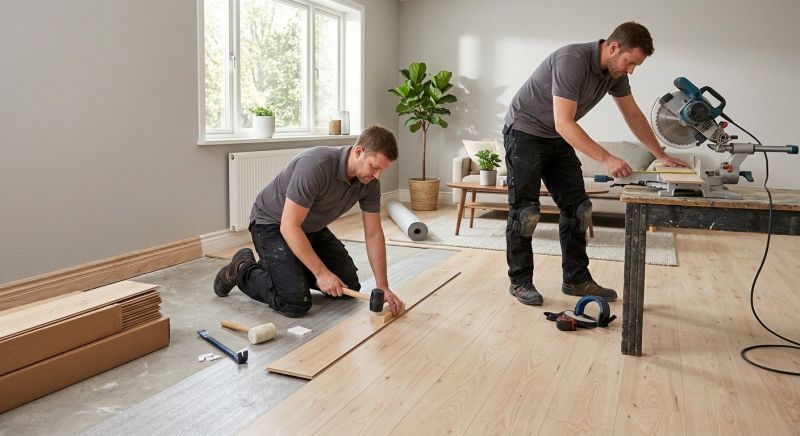 Plank Laminate Installation in Rockledge, FL