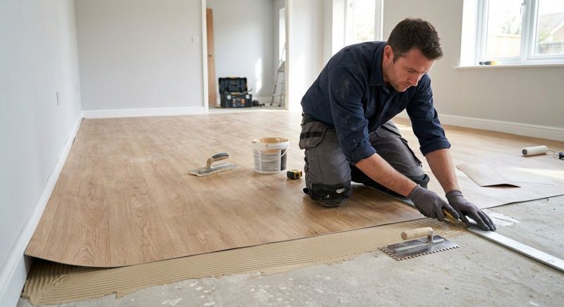 Sheet Flooring Installation in Cocoa Beach, FL