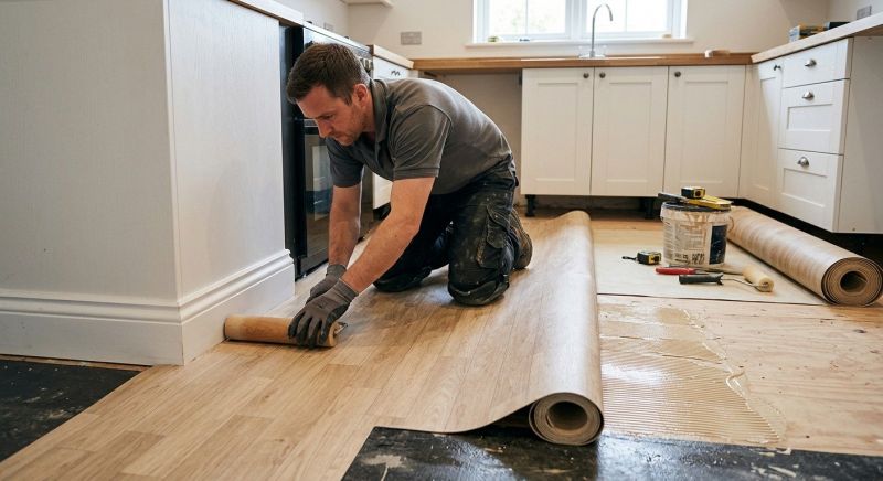 Sheet Linoleum Installation in Melbourne, FL