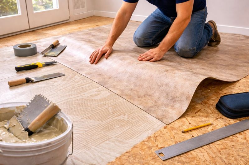 Sheet Vinyl Installation in Melbourne Beach, FL