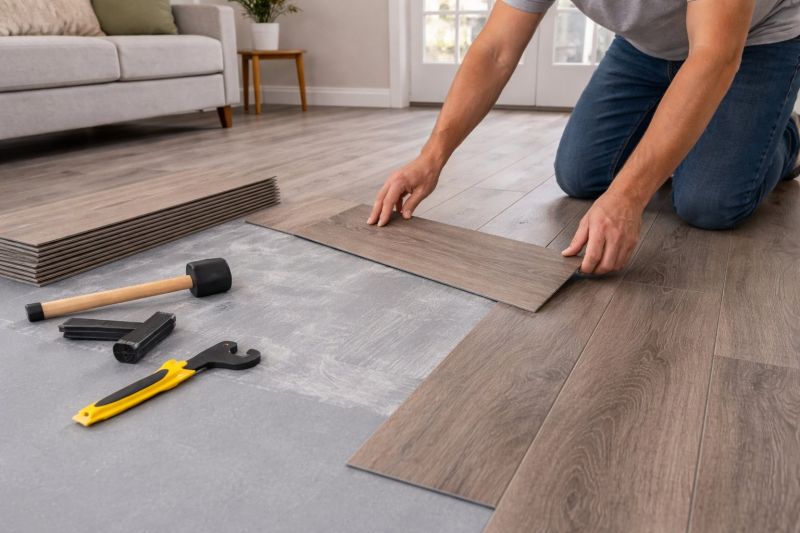 Vinyl Plank Floor Installation in Rockledge, FL